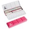 Schmincke Horadam Aquarell Watercolor Pans - Set of 15 Pretty Pink, Assorted Colors, Half Pans